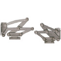 不锈钢制大型滑动铰链 - 90°开度