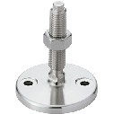 调平调节器(外螺纹) - 地脚螺栓固定型 - 带六角头