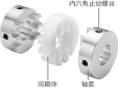 MOT挠性联轴器 - 十字滑块型 - 定位螺丝固定型