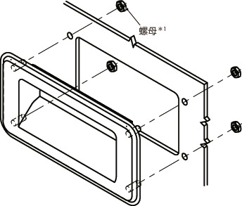 UTAMS不锈钢盒式拉手