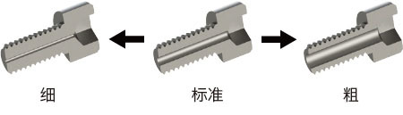 SVST-SD钛合金内六角小头螺栓(通孔型)