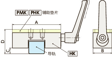 HK导轨库浪霸 - 手动型