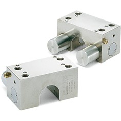 导轨库浪霸 - 气压型 - 常闭型 - 线性轴用