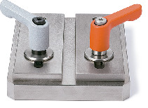 LDCMS-LW微型夹紧手柄 - 平垫圈装入型