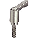 微型夹紧手柄（外螺纹） - 全不锈钢制