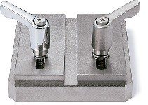 LDCMS-W-AS微型夹紧手柄 - 弹簧垫圈装入型 - 全不锈钢制