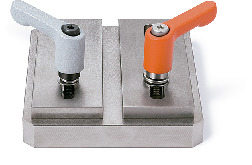 LDCMS-W微型夹紧手柄 - 弹簧垫圈装入型