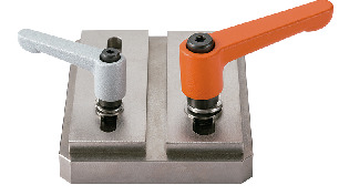 LHM-W夹紧手柄-弹簧垫圈装入型-扁平型