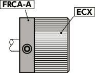 FRCA-A圆轴夹块 - 铝制 - 旋转轴用 - 止动螺丝型