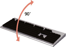 DKBR-AA键盘固定零件 - 单轴型