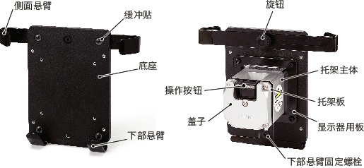 DTAC-AB-A平板电脑底座 - 快速定位型 - 铝框架用