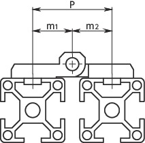 HNP节距可调铰链 - 铝框架用