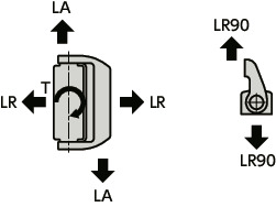 HNSWS-N金属铰链（不锈钢制）