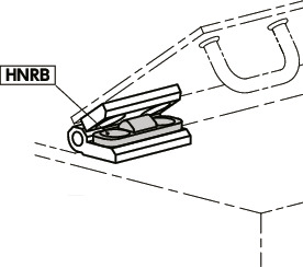HNRB铰链用橡胶缓冲器