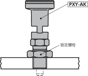 PXY分度柱塞 - 带锁定机构
