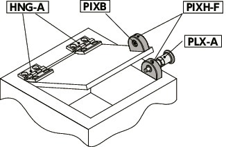 PIXH-F分度柱塞用安装夹具