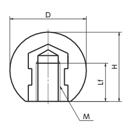 KBC塑料球寸法図