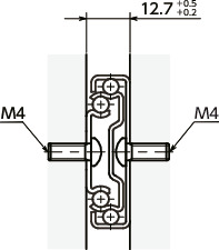TSDS滑轨 - 三段抽拉 - 带拆装功能 - 不锈钢制