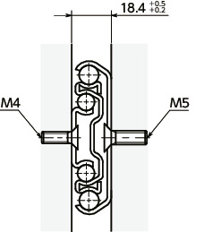 TSEC滑轨 - 三段抽拉 - 带自关闭机构