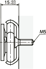 TSNS滚子导轨组件 - 不锈钢制