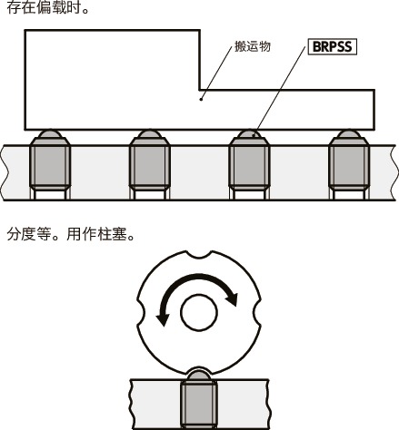BRPSS-N球形滚子（柱塞型）