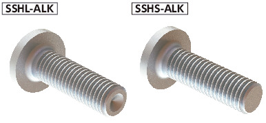 SSHL-ALK内六角极短头螺栓（SUS316L / 带尼龙熔敷）