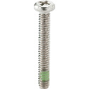 精密仪器用十字槽盘头小螺钉（0号3类 / 带尼龙熔敷）