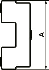 MOS-SPCRMOS用间隔体寸法図