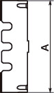 MOT-SPCRMOT用间隔体寸法図