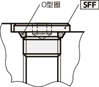 SFF内六角法兰螺塞