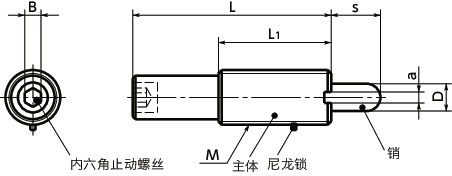 PLP长行程柱塞寸法図