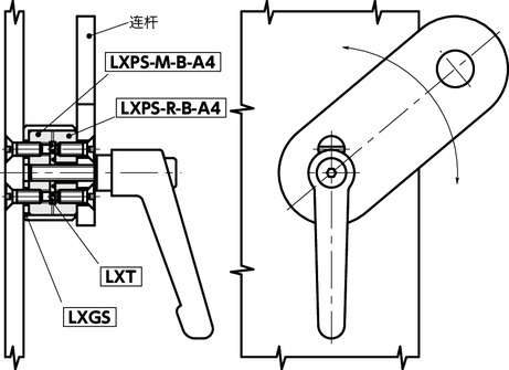LXPS锯齿锁紧（不锈钢制）