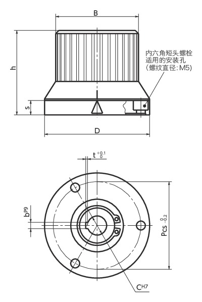 LXZ-A可调构造寸法図