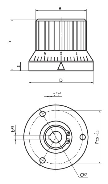 LXZ-S可调构造寸法図
