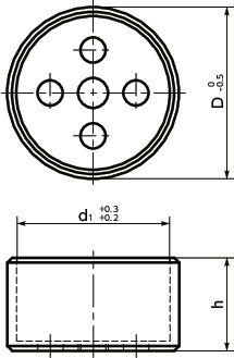 LXG锯齿锁紧用导套