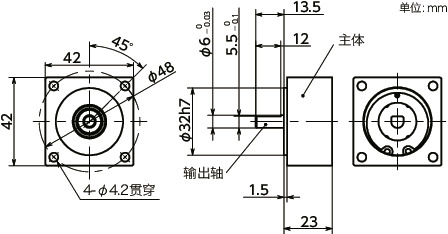 EPL锁定适配器寸法図