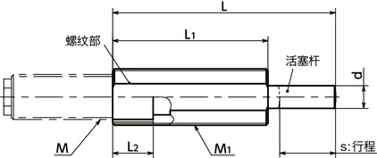 PBV螺栓预支承寸法図