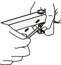 UPVF塑料拉手 - 带气压阀