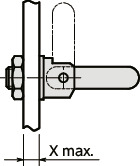 URHS不锈钢折叠式拉手