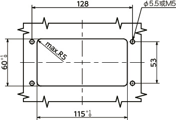 UTACS不锈钢盒式拉手