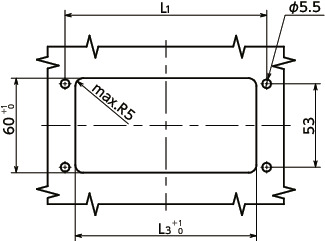 UTAM锌合金盒式拉手