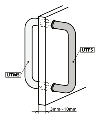 UTFS不锈钢柜拉手