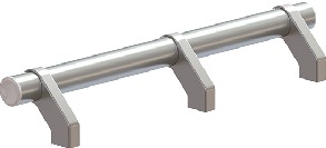 UXBF铝合金管式拉手