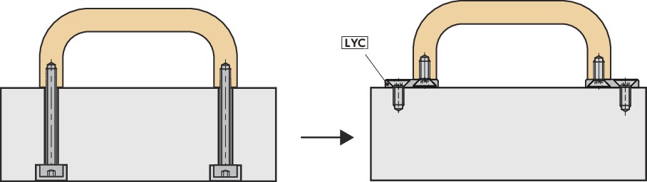 LYC拉手用转换垫圈