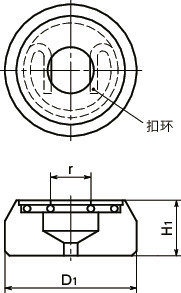 STP-A止推垫寸法図