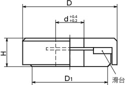SABWS带轴向轴承的垫圈寸法図