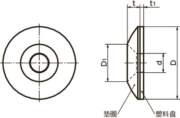SWBSBezel垫圈寸法図