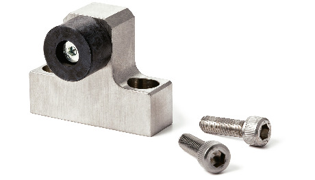 NLSCUS直线导轨用止动块 - 底座固定 - 不锈钢制 - 带聚氨酯