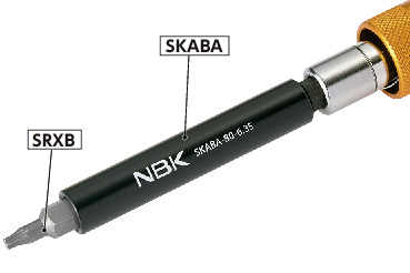 SRXB梅花槽防破坏螺丝（带芯型）用螺丝批头